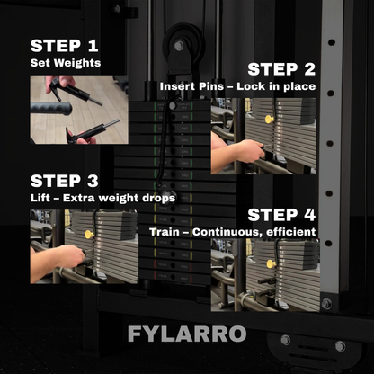 Auto Drop Fitness Pin