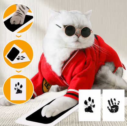 Paw Print Clean Touch Ink Pad